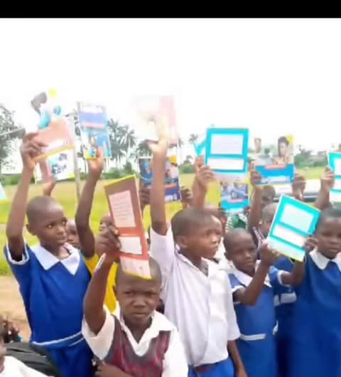 Community outreach event at Umunnabou Community Primary School